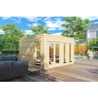 8 % billiger: Modernes Gartenhaus “Olivia” 4x4m | Modernes Gartenhaus mit Flachdach | 4x4m großes Gartenhaus aus Holz | Gartenlounge Unkategorisiert online kaufen 8 % billiger: Modernes Gartenhaus “Olivia” 4x4m | Modernes Gartenhaus mit Flachdach | 4x4m großes Gartenhaus aus Holz | Gartenlounge Unkategorisiert online kaufen