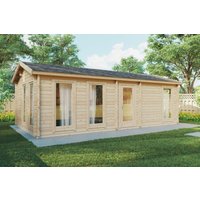 Blockhaus mit Schlafzimmer “Holiday M” 8x4m | Blockhaus für den Garten | Blockbohlenhaus als Ferienhaus kaufen | Blockhütte mit Schlafboden Unkategorisiert online kaufen Blockhaus mit Schlafzimmer “Holiday M” 8x4m | Blockhaus für den Garten | Blockbohlenhaus als Ferienhaus kaufen | Blockhütte mit Schlafboden Unkategorisiert online kaufen