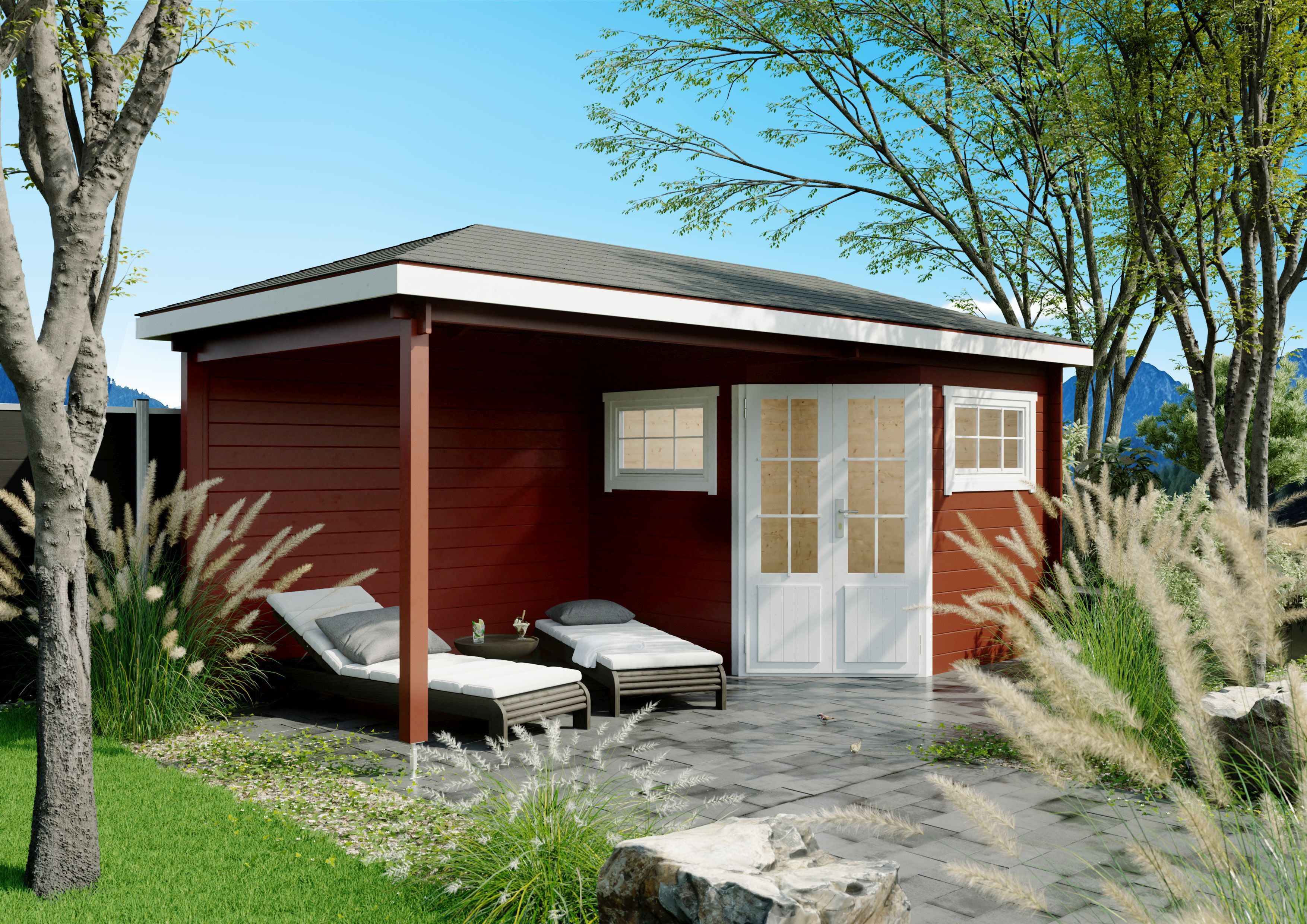 Fjordholz 5-Eck Holzgartenhaus Modell Evelyn 2C | 5x3m Unkategorisiert online kaufen Fjordholz 5-Eck Holzgartenhaus Modell Evelyn 2C | 5x3m Unkategorisiert online kaufen