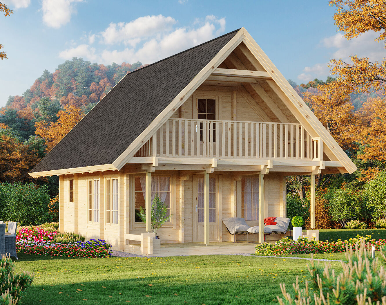 Fjordholz Ferien- und Freizeit Holzhaus Modell Ber | 6x6m Unkategorisiert online kaufen Fjordholz Ferien- und Freizeit Holzhaus Modell Ber | 6x6m Unkategorisiert online kaufen