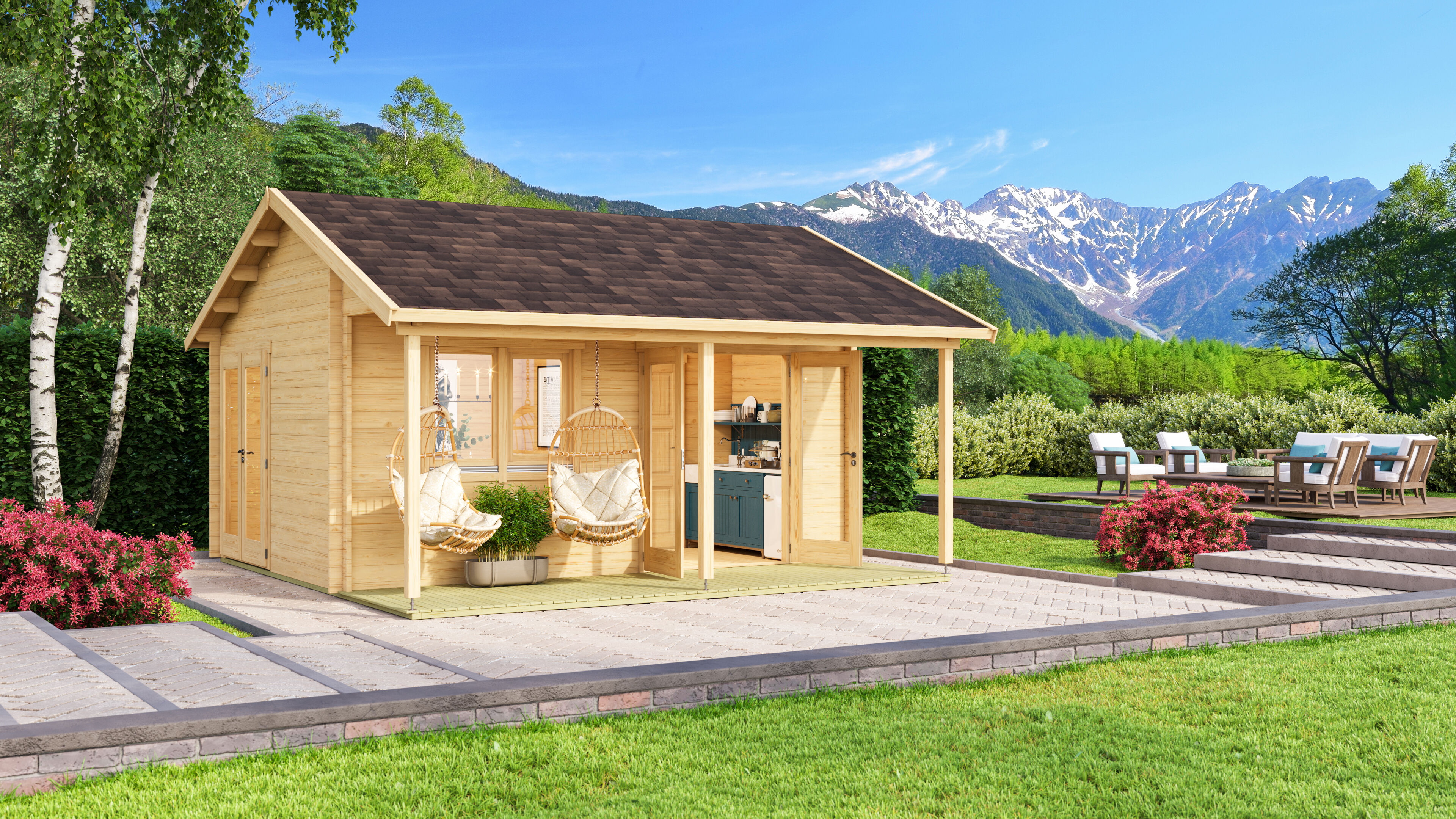 Fjordholz Ferien- und Freizeithaus Modell Lerum 7 | 6x4m Unkategorisiert online kaufen Fjordholz Ferien- und Freizeithaus Modell Lerum 7 | 6x4m Unkategorisiert online kaufen