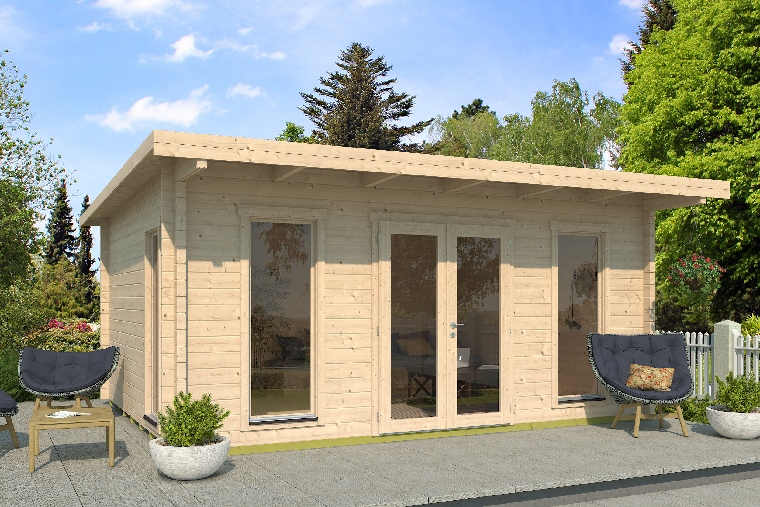 Fjordholz Gartenlounge Modell Nils 70 | 5x4m Unkategorisiert online kaufen