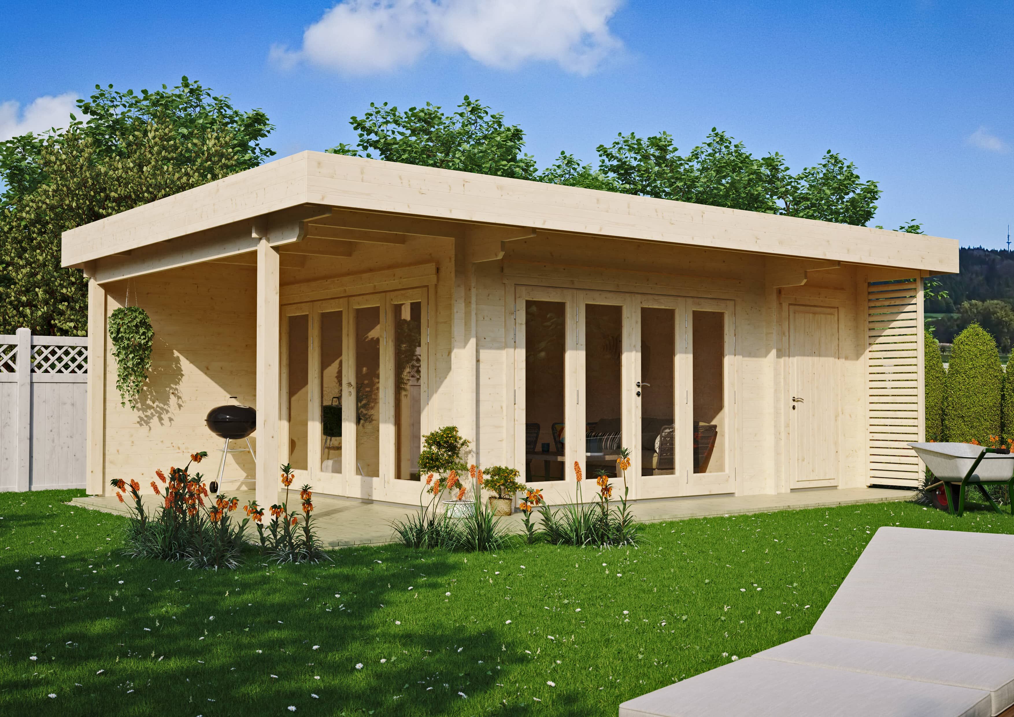 Fjordholz Gartenlounge Modell Sandra 44 C | 6x4m Unkategorisiert online kaufen