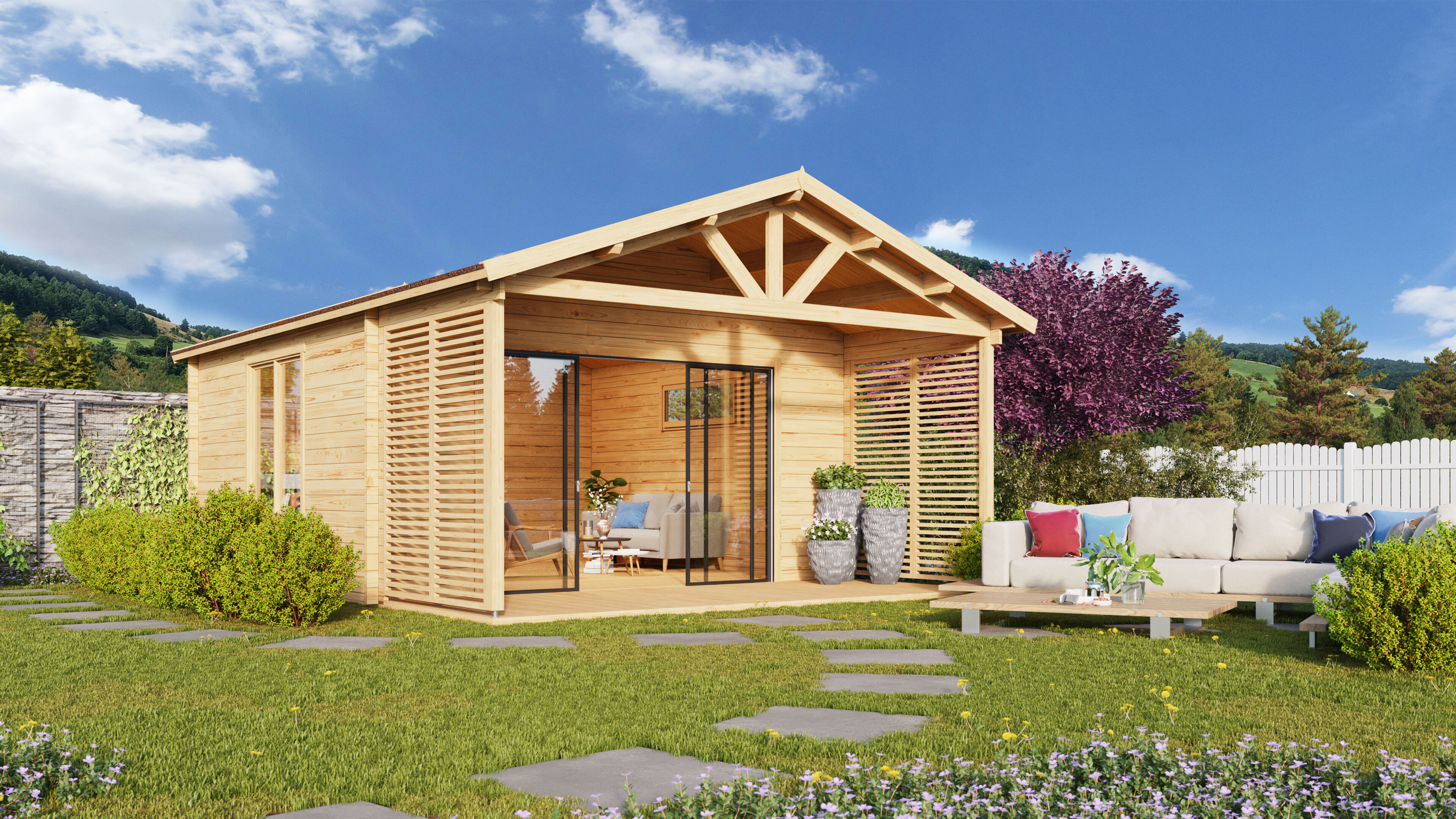 Fjordholz Holzgartenhaus Alu Concept Arosa 44 B | 6x4m Unkategorisiert online kaufen Fjordholz Holzgartenhaus Alu Concept Arosa 44 B | 6x4m Unkategorisiert online kaufen