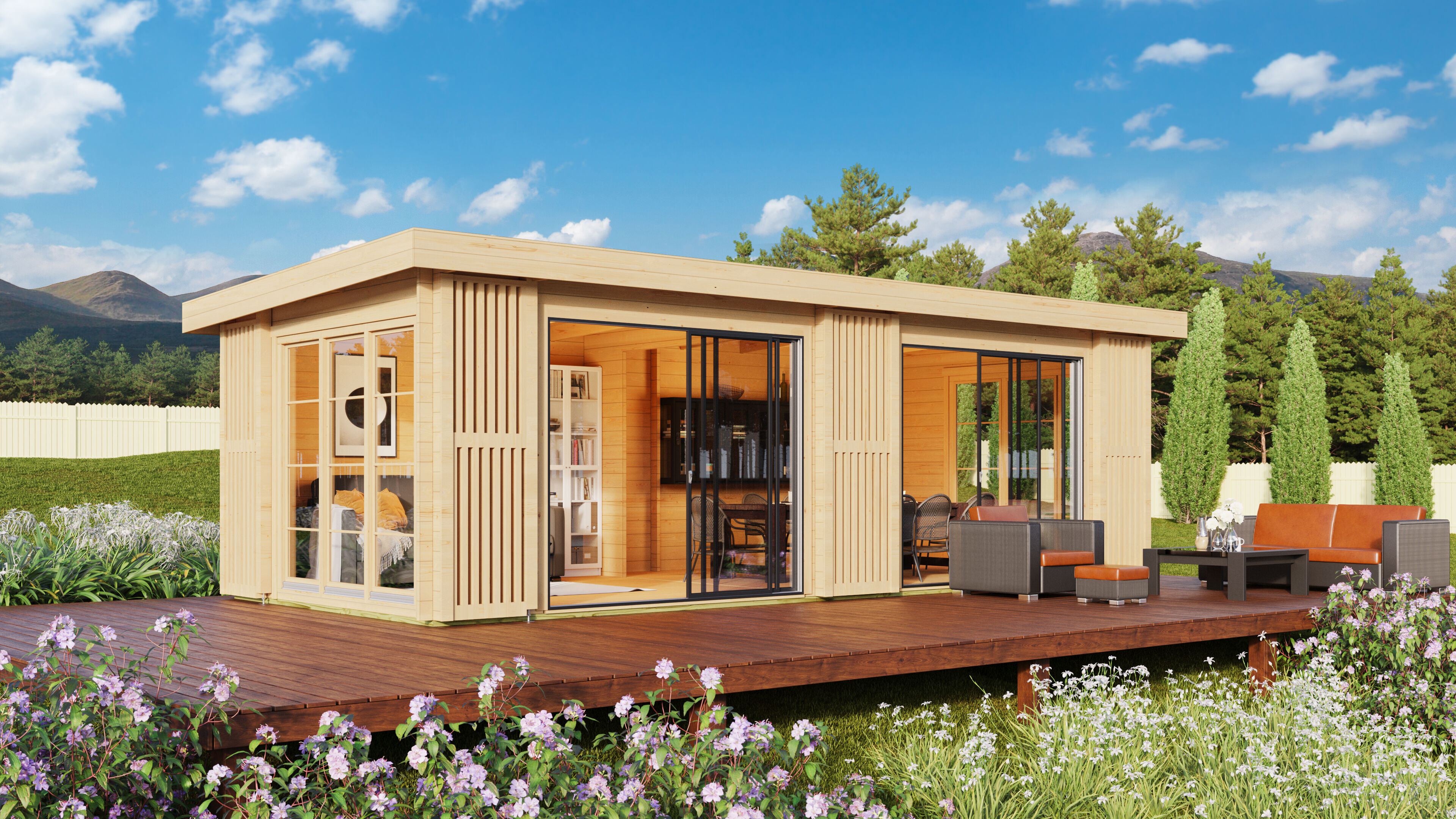 Fjordholz Holzgartenhaus Ambience 70 | 6x4m Unkategorisiert online kaufen Fjordholz Holzgartenhaus Ambience 70 | 6x4m Unkategorisiert online kaufen
