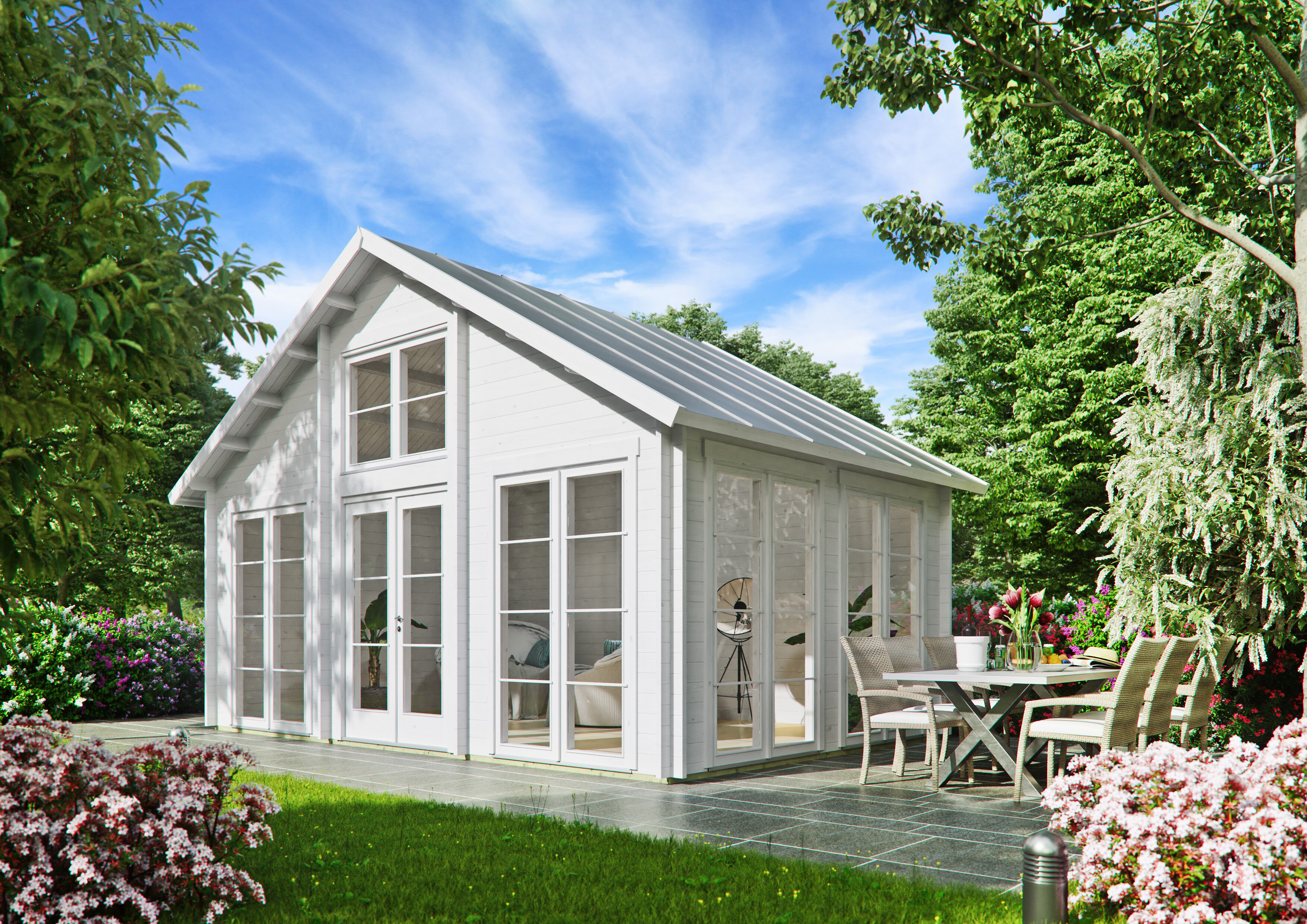 Fjordholz Holzgartenhaus Modell Bern 70 | 6x4m Unkategorisiert online kaufen Fjordholz Holzgartenhaus Modell Bern 70 | 6x4m Unkategorisiert online kaufen