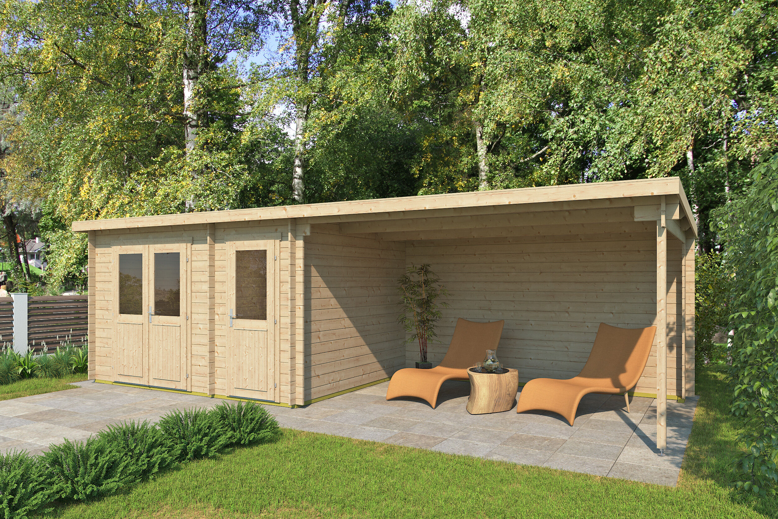 Fjordholz Holzgartenhaus Modell Gent 28 D | 8x4m Unkategorisiert online kaufen Fjordholz Holzgartenhaus Modell Gent 28 D | 8x4m Unkategorisiert online kaufen