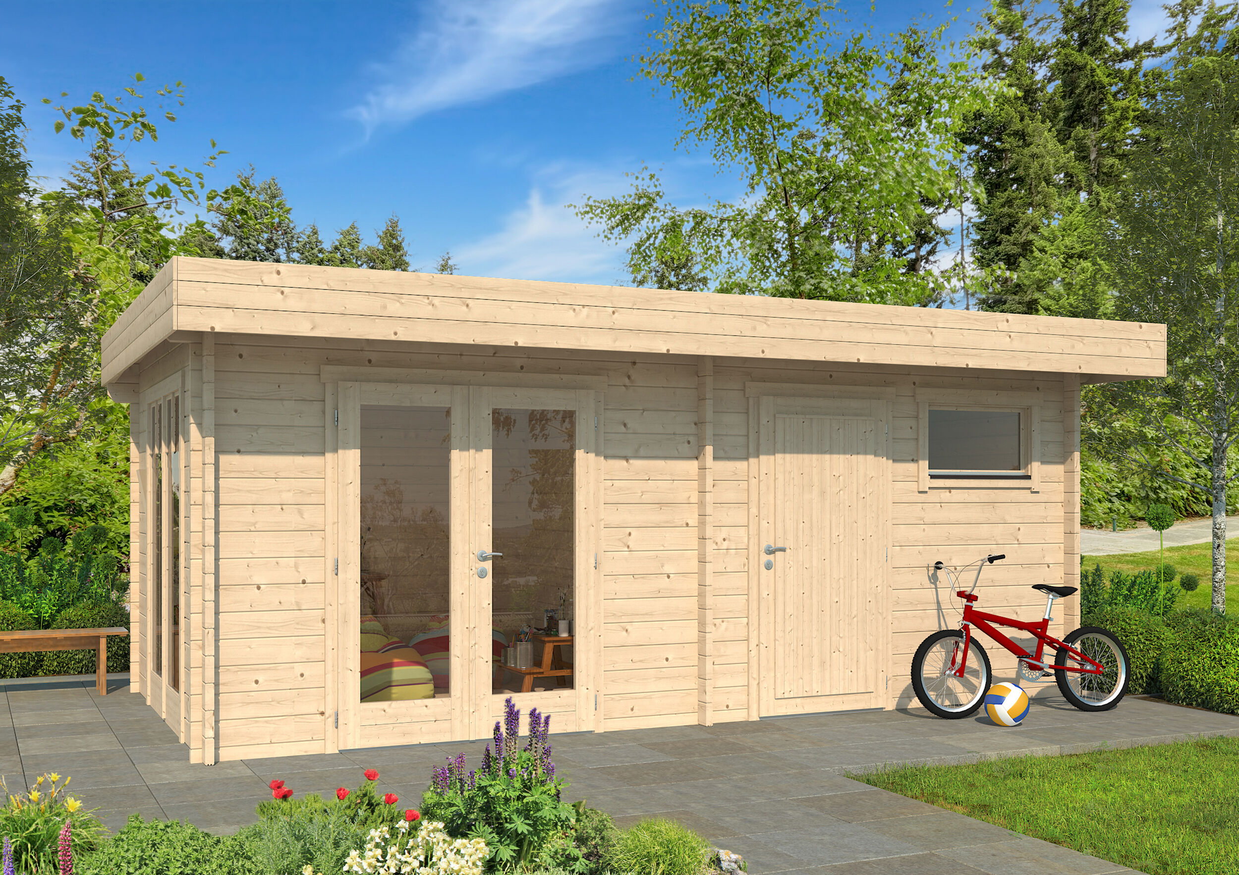Fjordholz Holzgartenhaus Modell Helmer 44 | 6x3m Unkategorisiert online kaufen