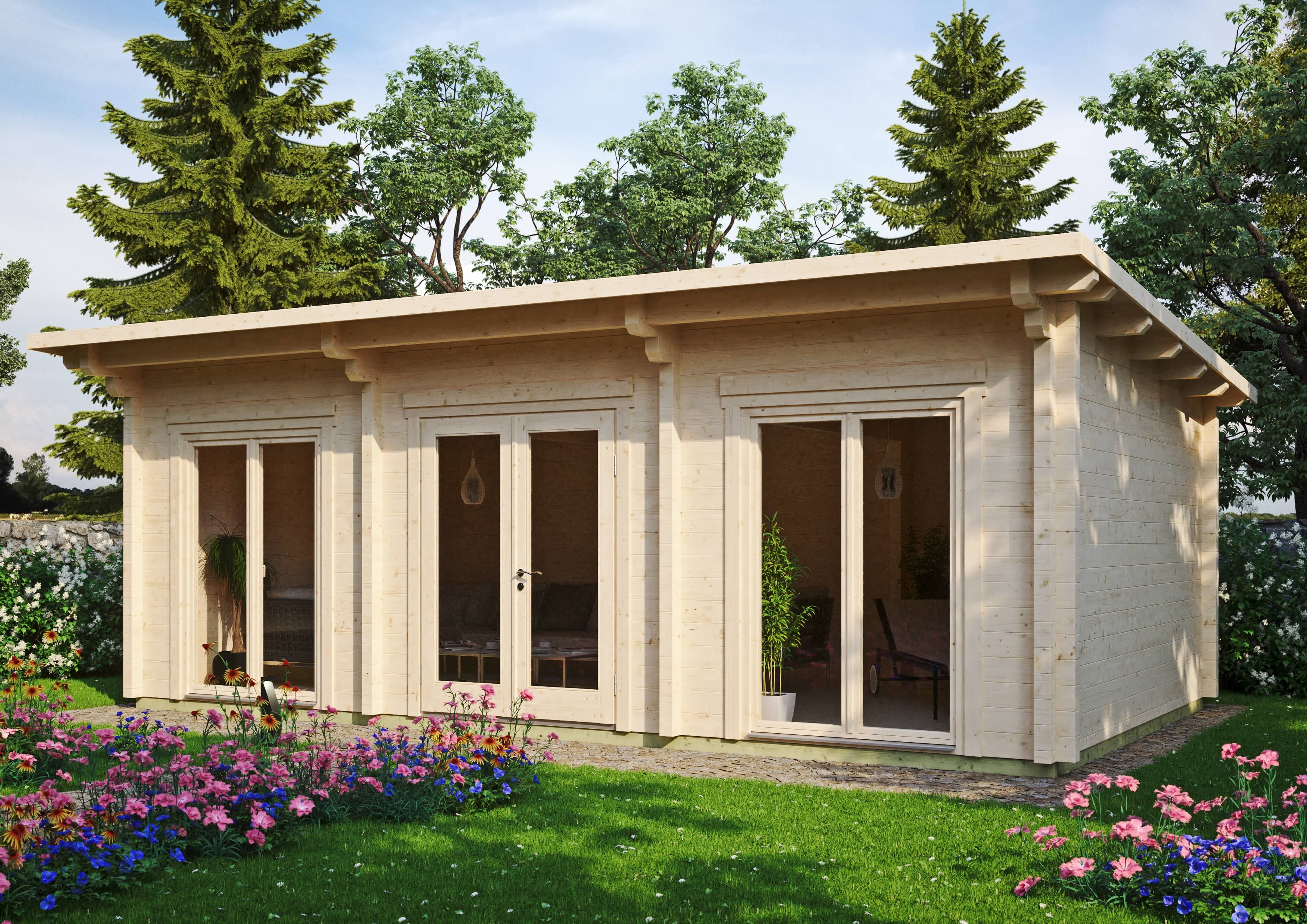Fjordholz Holzgartenhaus Modell Jacob 90 H | 7x5m Unkategorisiert online kaufen