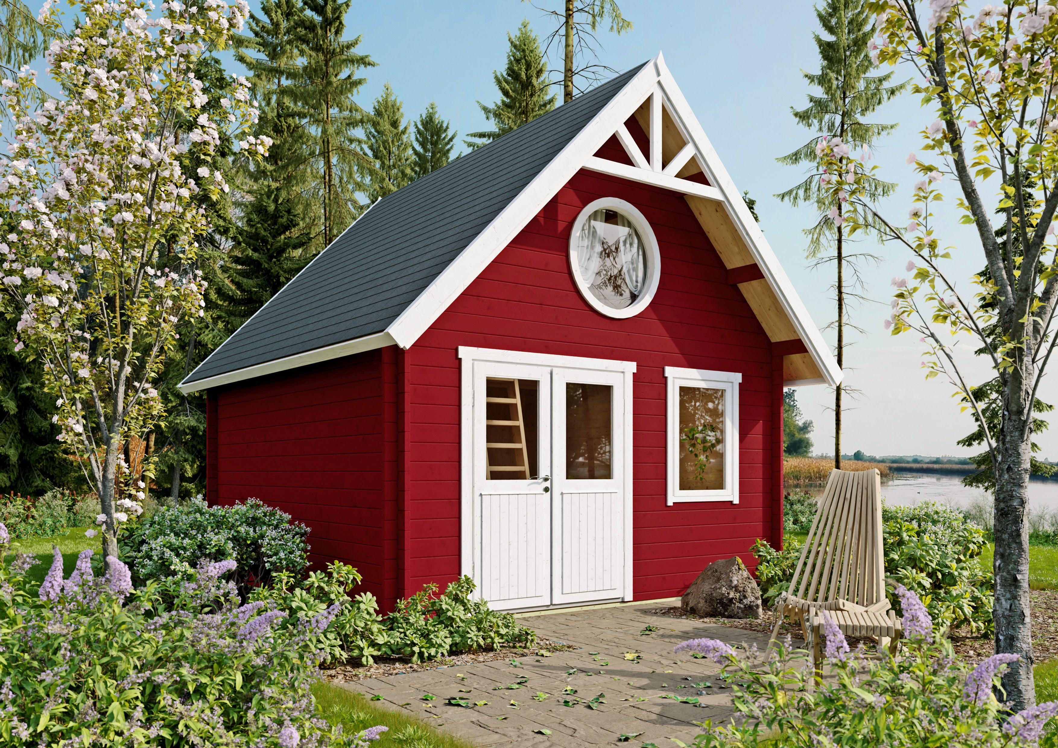 Fjordholz Holzgartenhaus Modell Kjell 44 - klassisches | 4x3m Unkategorisiert online kaufen Fjordholz Holzgartenhaus Modell Kjell 44 - klassisches | 4x3m Unkategorisiert online kaufen