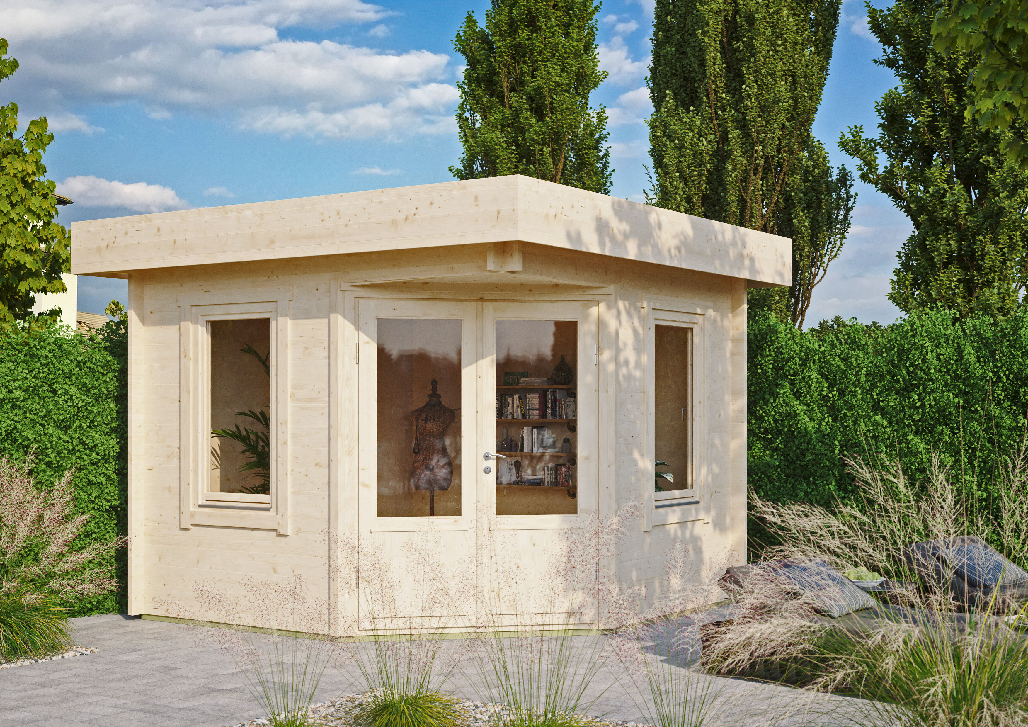 Fjordholz Holzgartenhaus Modell Nora 44 A Klassik | 5x4m Unkategorisiert online kaufen Fjordholz Holzgartenhaus Modell Nora 44 A Klassik | 5x4m Unkategorisiert online kaufen