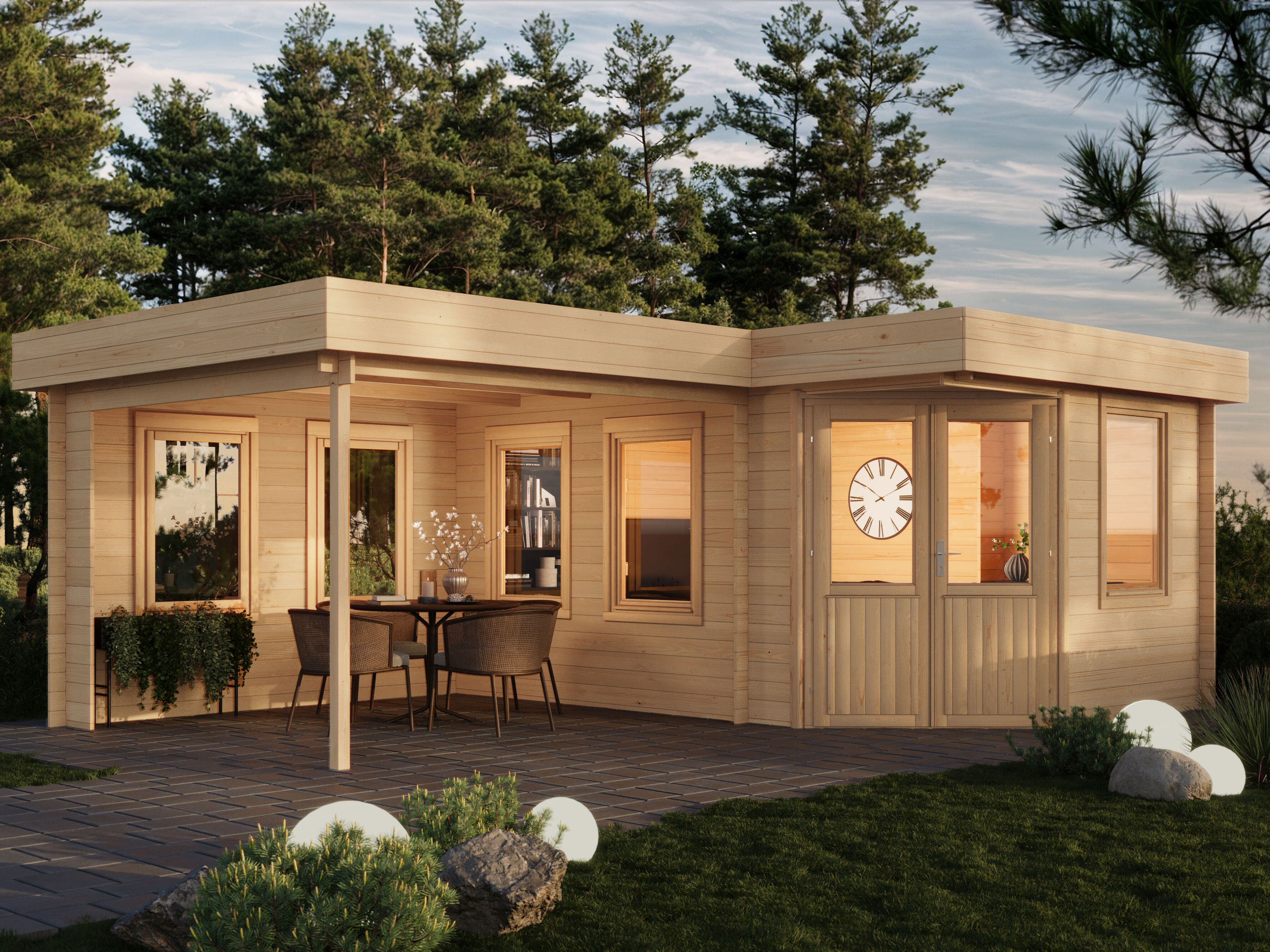 Fjordholz Holzgartenhaus Modell Petro | 6x4m Unkategorisiert online kaufen