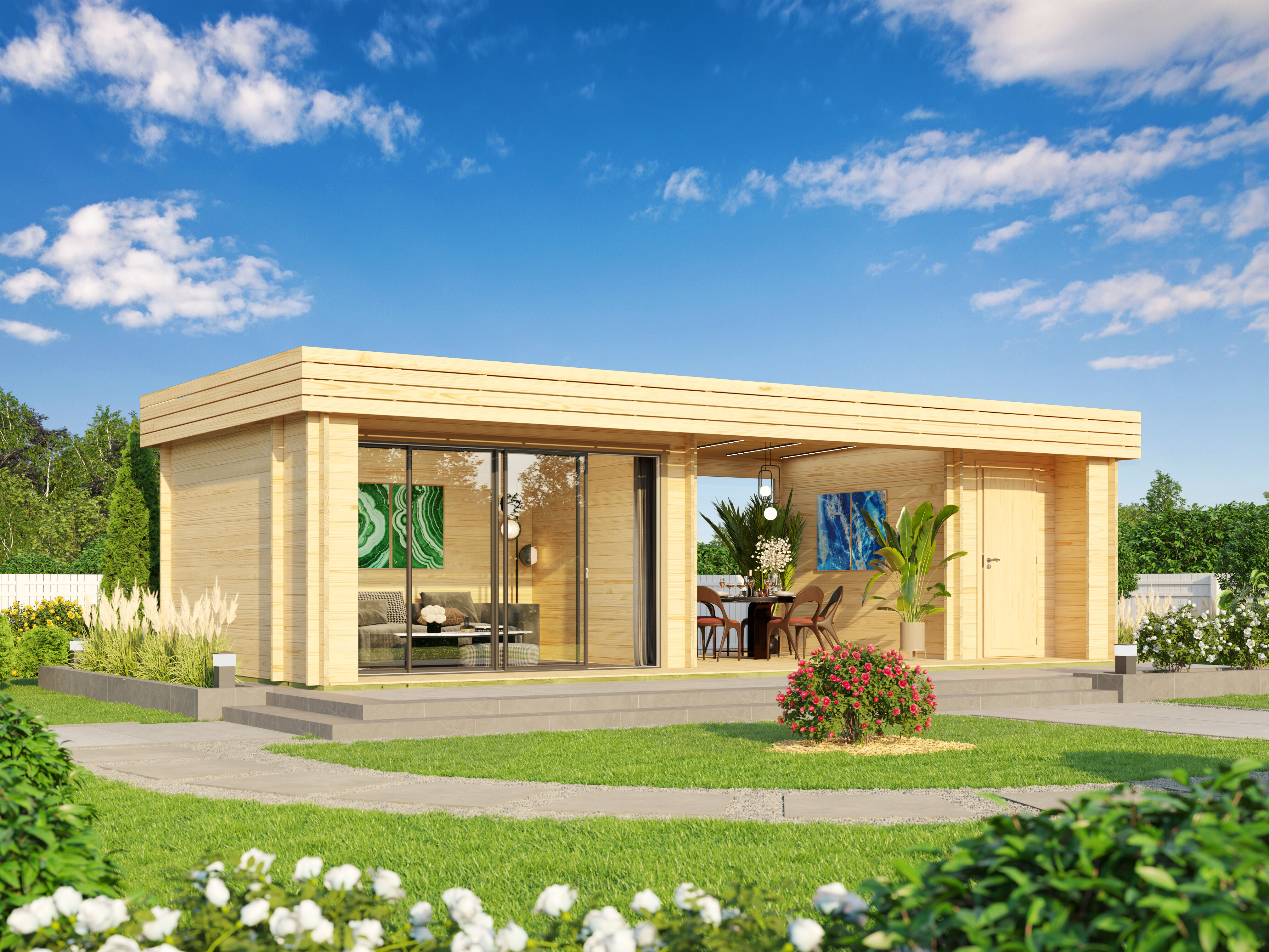 Fjordholz Holzgartenhaus Modell Rait 44 ALU | 10x4m Unkategorisiert online kaufen Fjordholz Holzgartenhaus Modell Rait 44 ALU | 10x4m Unkategorisiert online kaufen