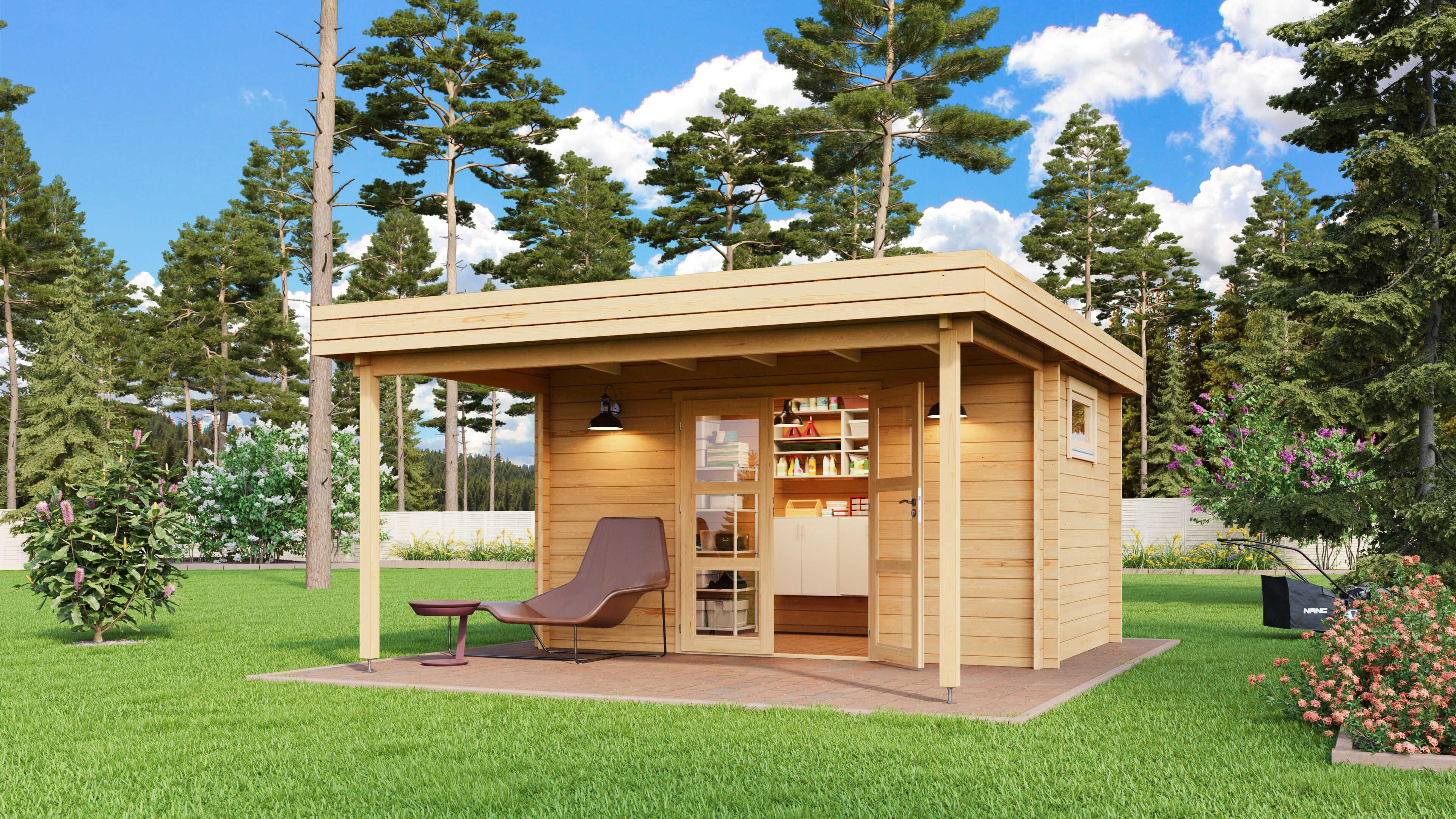 Fjordholz Holzgartenhaus Modell Rike 44 | 5x4m Unkategorisiert online kaufen Fjordholz Holzgartenhaus Modell Rike 44 | 5x4m Unkategorisiert online kaufen
