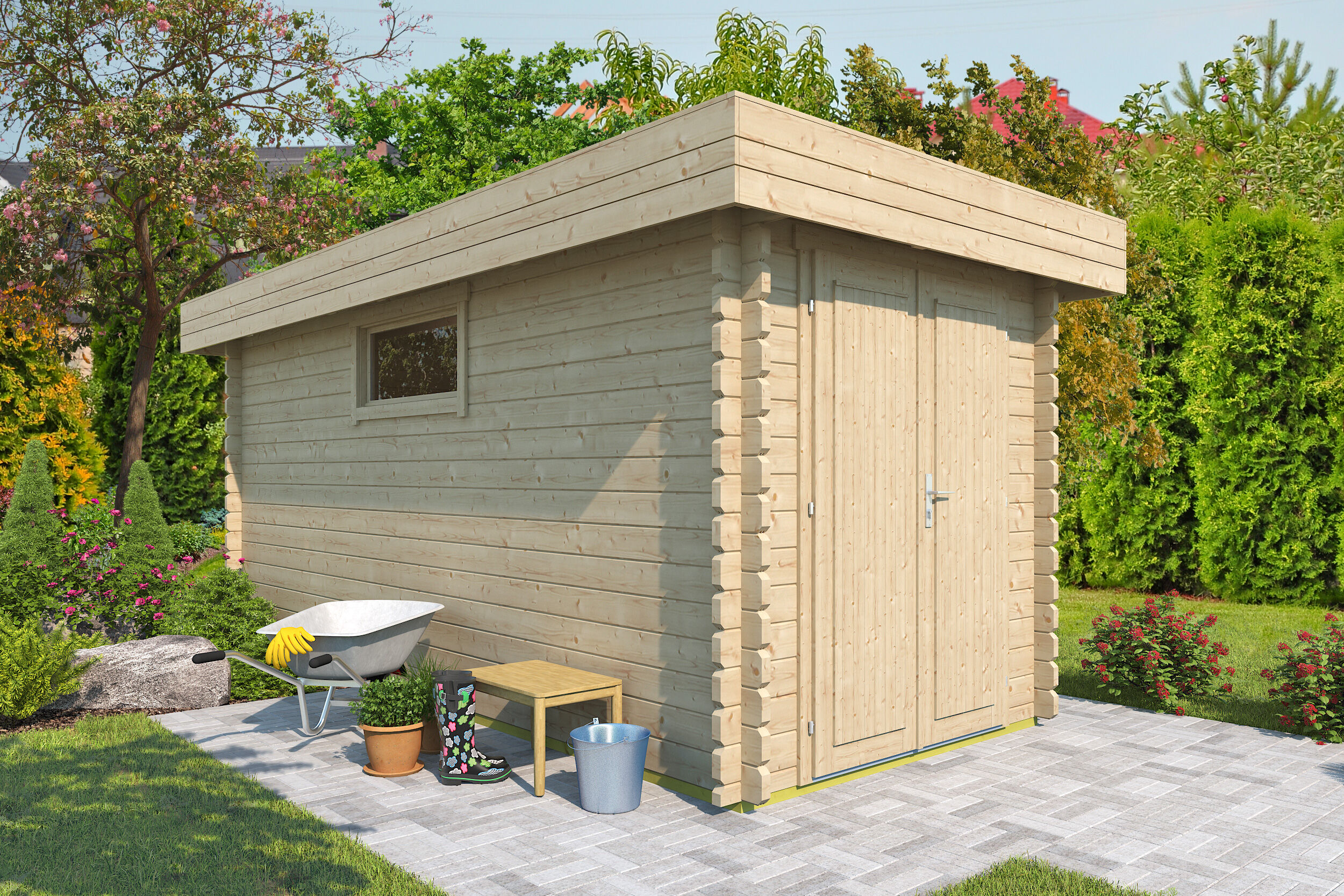 Fjordholz Holzgartenhaus Modell Rob 44 C | 6x3m Unkategorisiert online kaufen