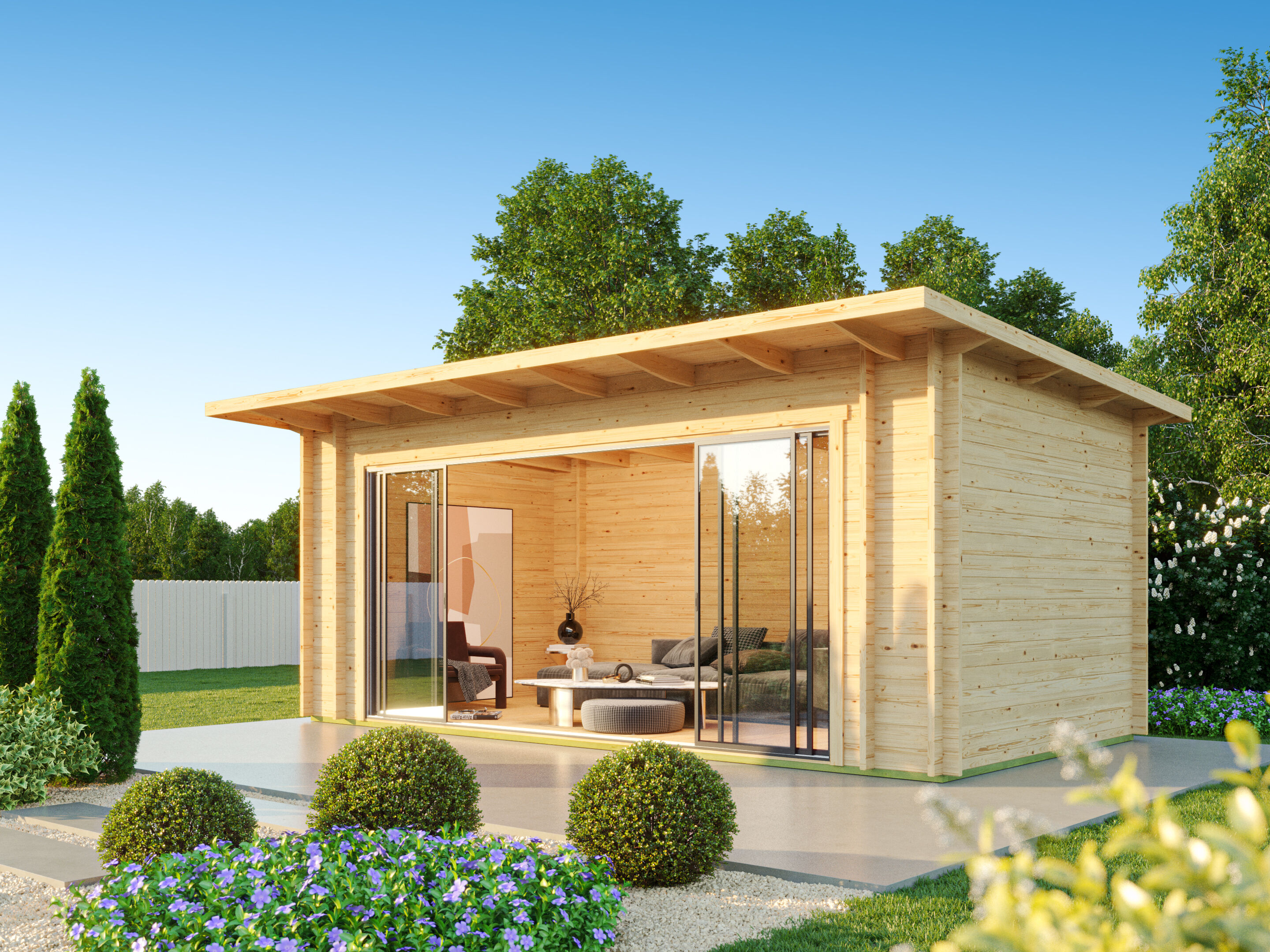 Fjordholz Holzgartenhaus Modell Starla 44 E | 6x3m Unkategorisiert online kaufen