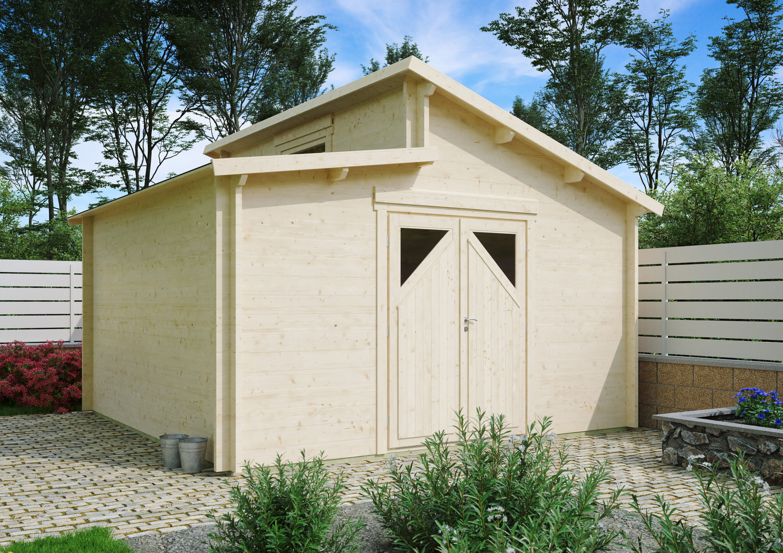Fjordholz Holzgartenhaus Modell Varianta 44 F | 4x4m Unkategorisiert online kaufen Fjordholz Holzgartenhaus Modell Varianta 44 F | 4x4m Unkategorisiert online kaufen