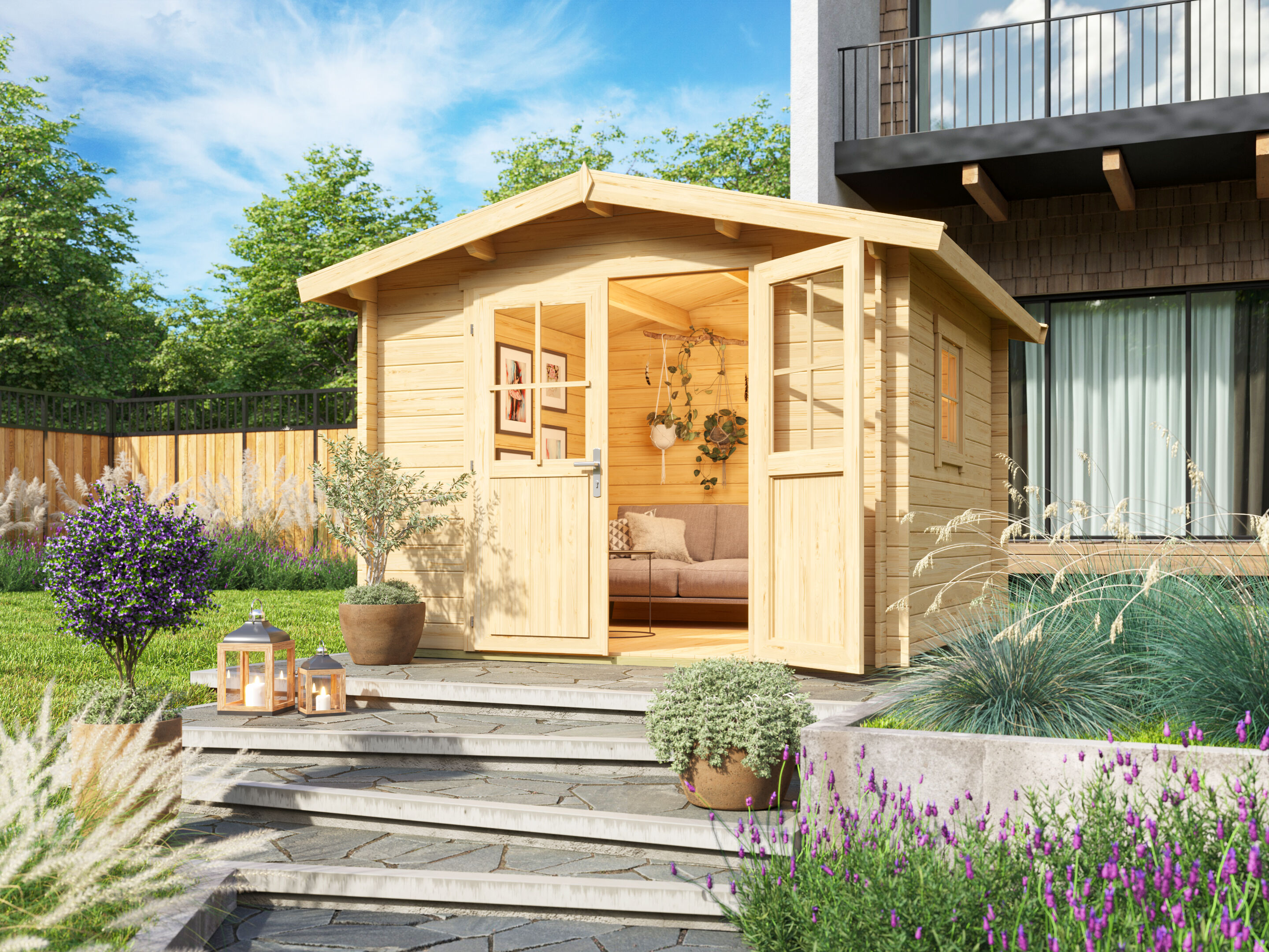 Fjordholz Satteldach Holzgartenhaus Modell Eliza 3E | 3x3m Unkategorisiert online kaufen Fjordholz Satteldach Holzgartenhaus Modell Eliza 3E | 3x3m Unkategorisiert online kaufen