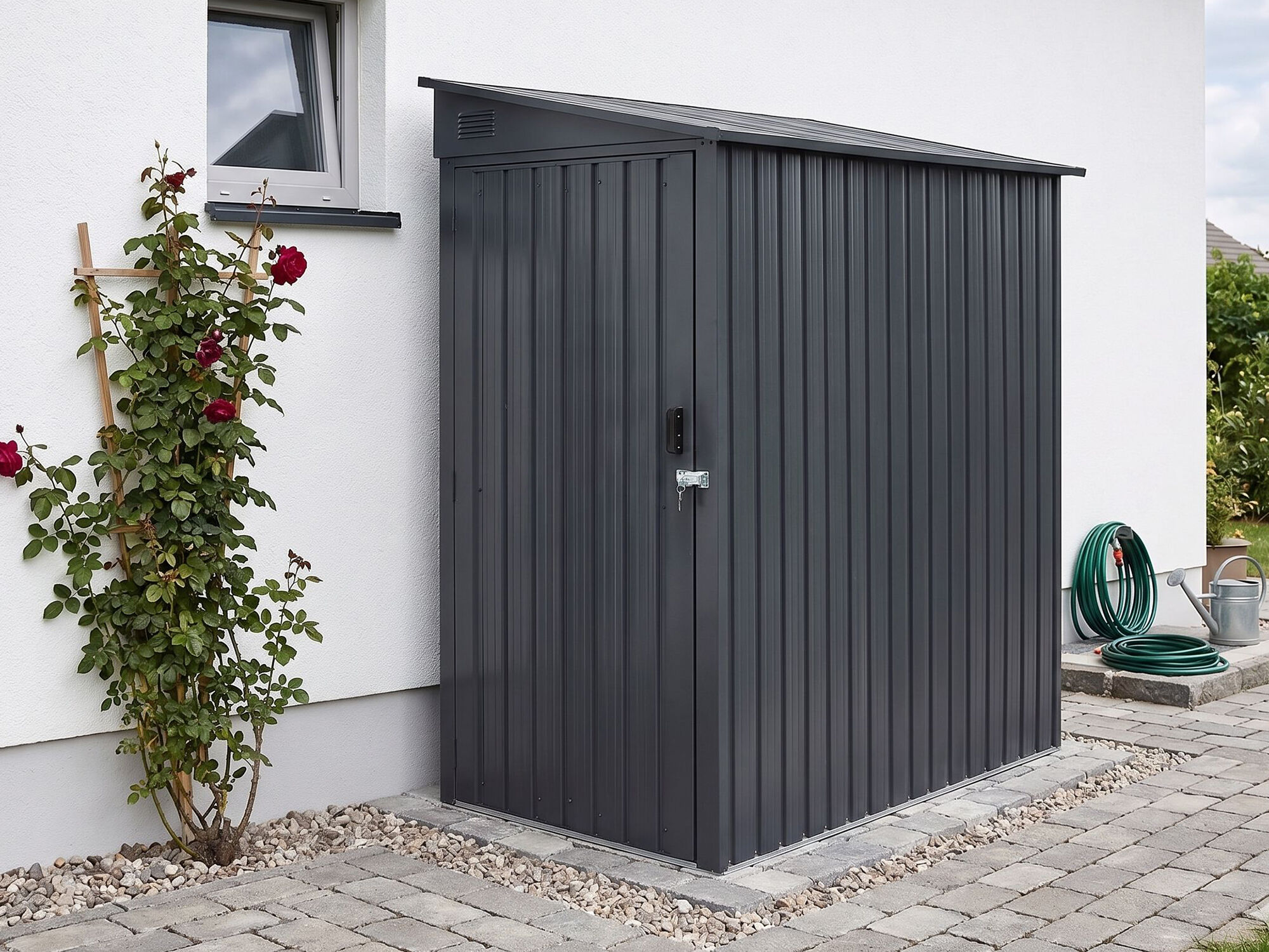 StarLine Metallgerätehaus Modell Slope 1,90 m² | 2x1m Unkategorisiert online kaufen StarLine Metallgerätehaus Modell Slope 1,90 m² | 2x1m Unkategorisiert online kaufen