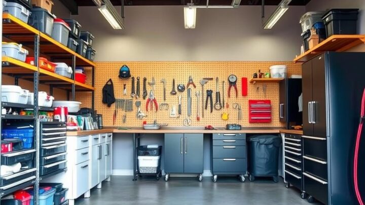 Garage einrichten – Tipps für die perfekte Organisation