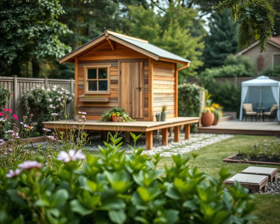 Alternative Fundamentlösungen Gartenhaus