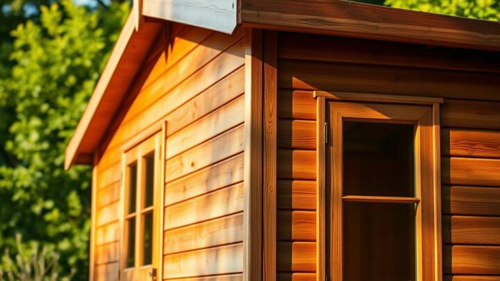 Gartenhaus Wandstärke – Infos zur optimalen Dicke