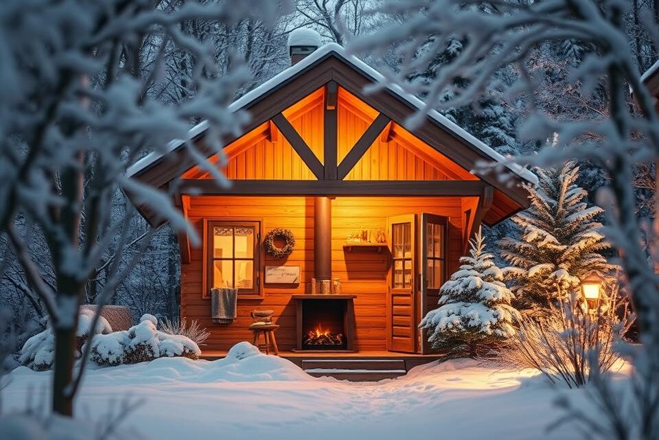 Holz-Gartenhaus heizen: Die besten Methoden im Winter