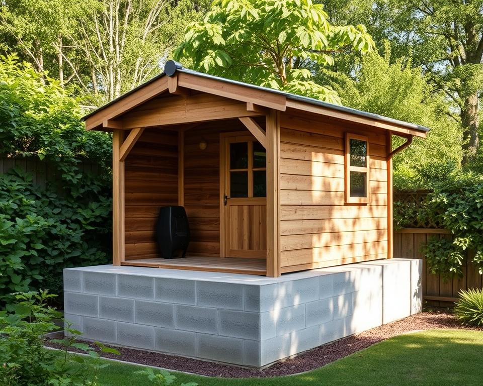 Fundament Gartenhaus