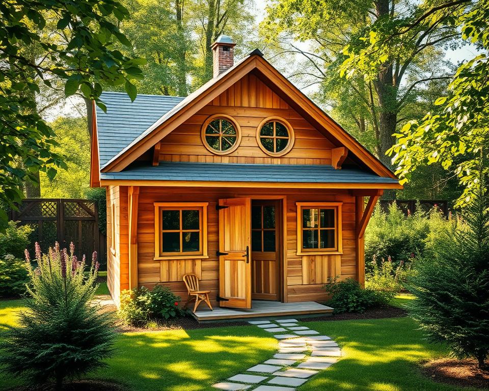 Konstruktion Gartenhaus