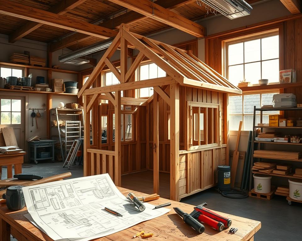 Aufbau Spielhaus Montage Tipps