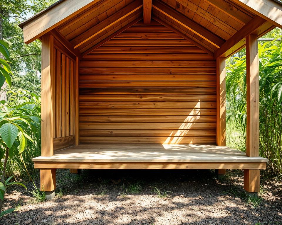 Braucht ein Holz-Gartenhaus Luftzirkulation unter dem Boden?