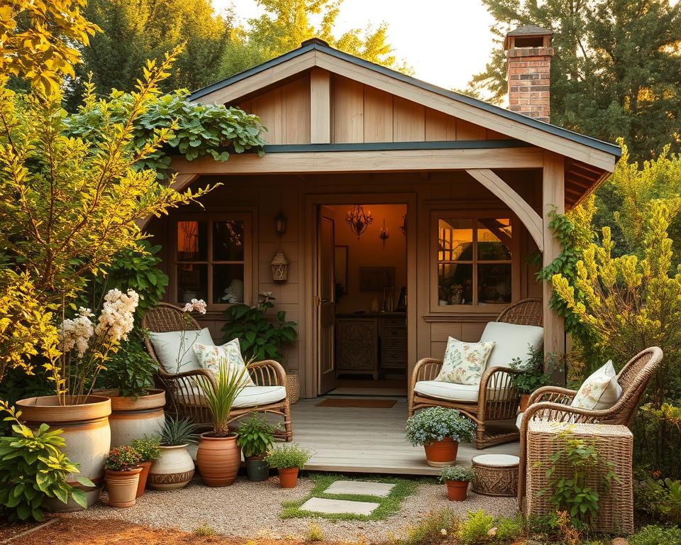 Dekoration Akzente Gartenhaus Ambiente