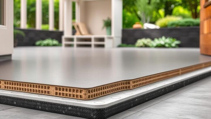 Feuchtigkeitssperre für den Boden des Gartenhauses