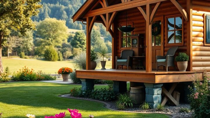 Fundamentarten Holz-Gartenhaus im Vergleich