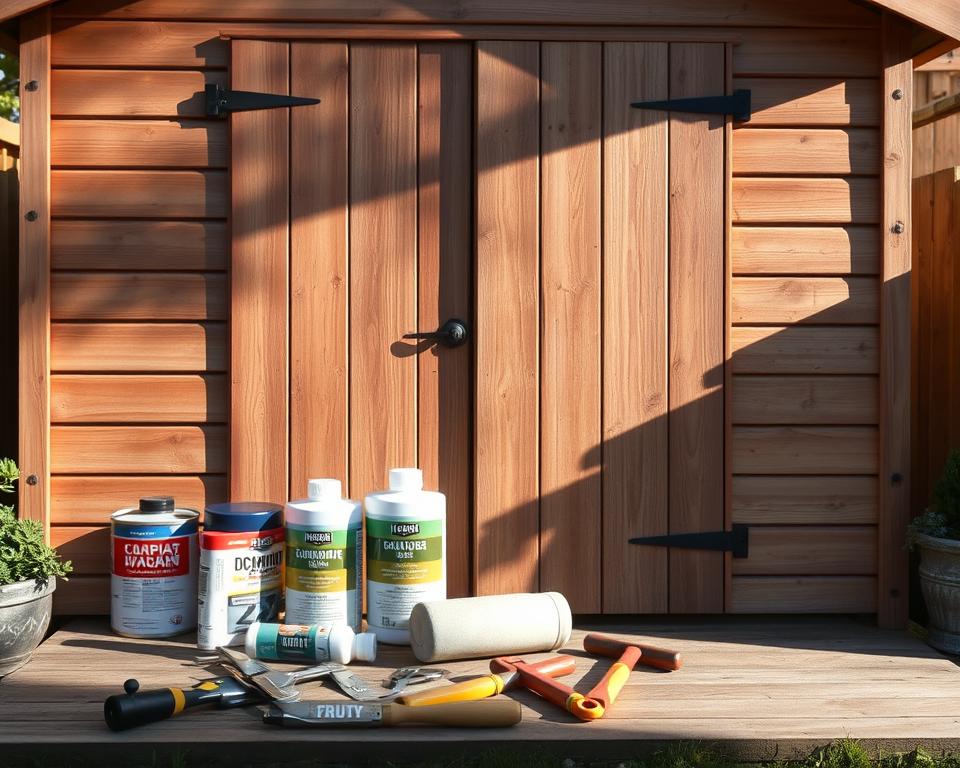 Nachträgliche Abdichtung Gartenhaus