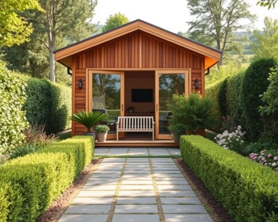 Nutzung Schutz Gartenhaus Raum