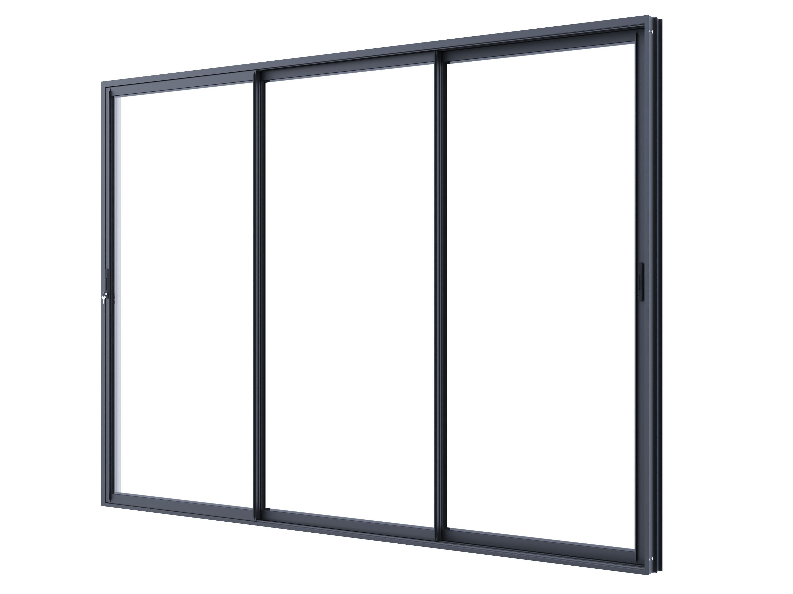 StarLine Aluminium Schiebetür 300 x 206 cm | 3x2m