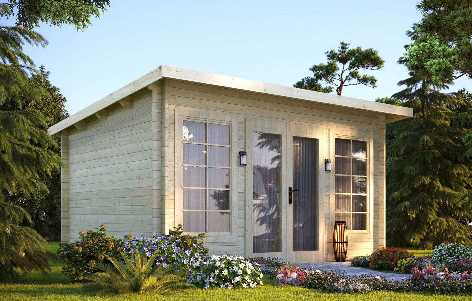 Holzgartenhaus Modell Cleo 40