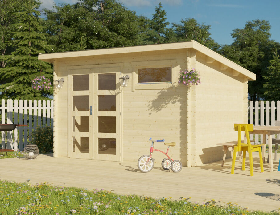 Fjordholz Holzgartenhaus Modell Carina 28 | 3x2m