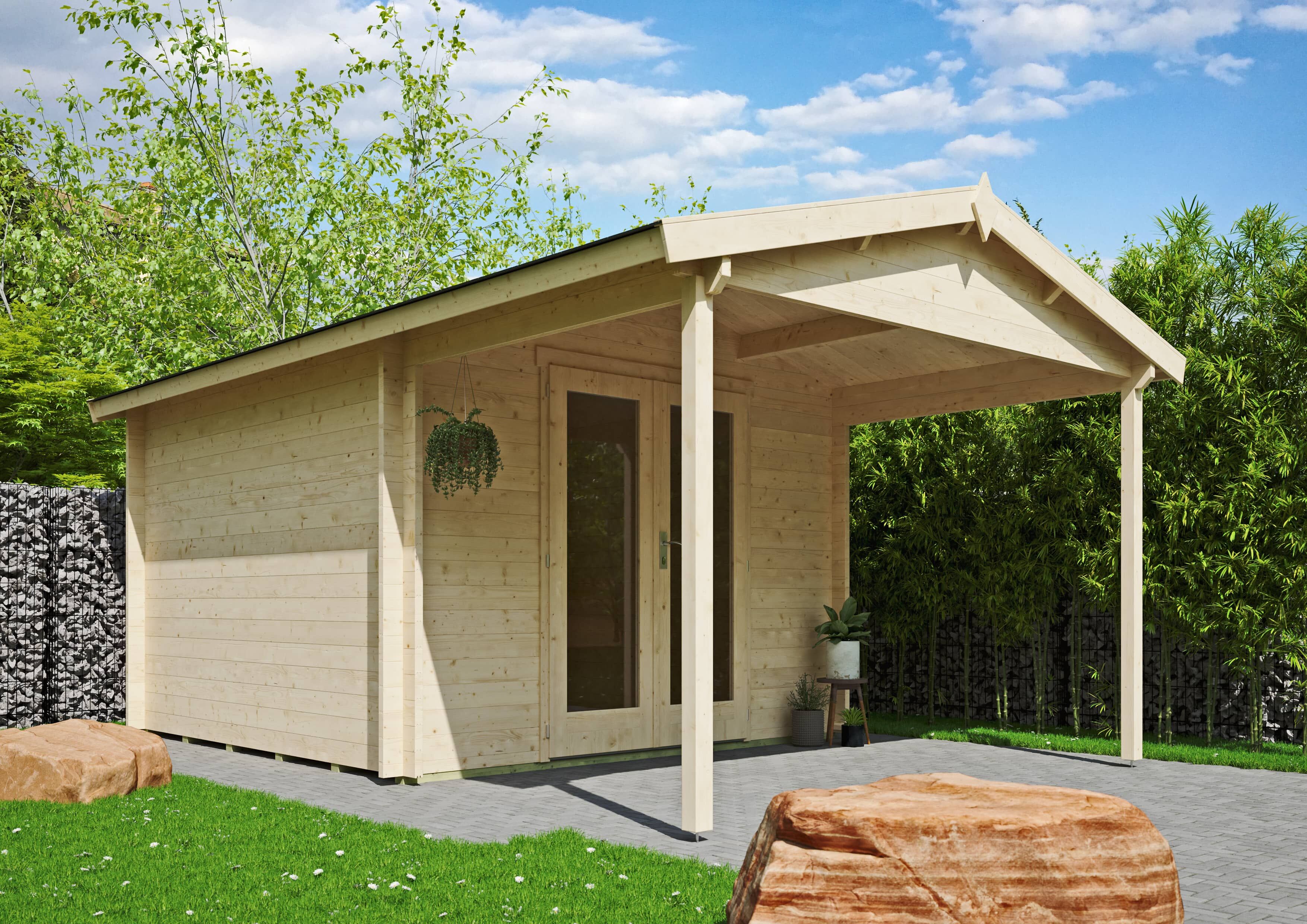Holzgartenhaus Modell Luise 40 B