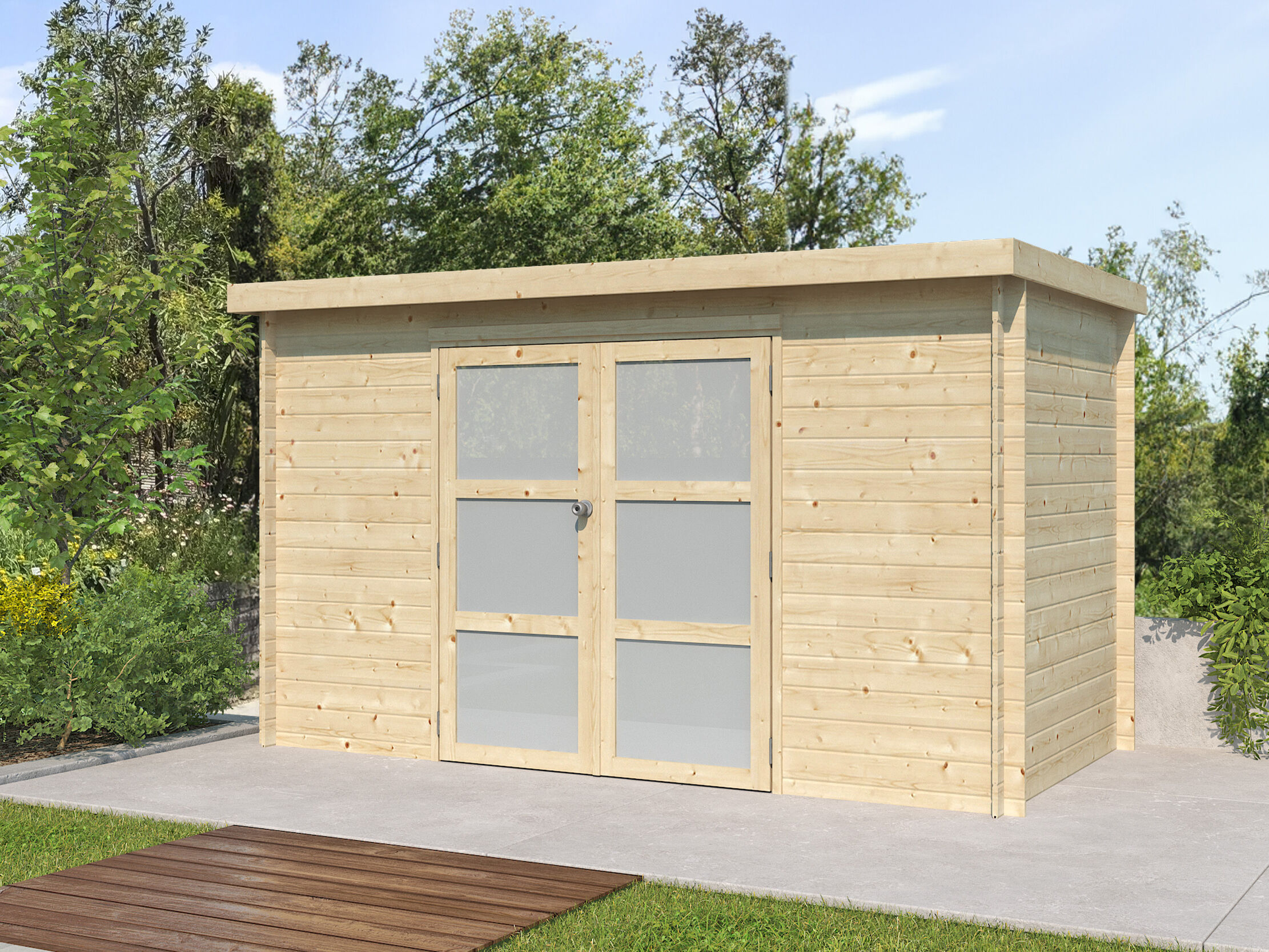 Gerätehaus Modell Nyborg 5,69 m² | 3x2m