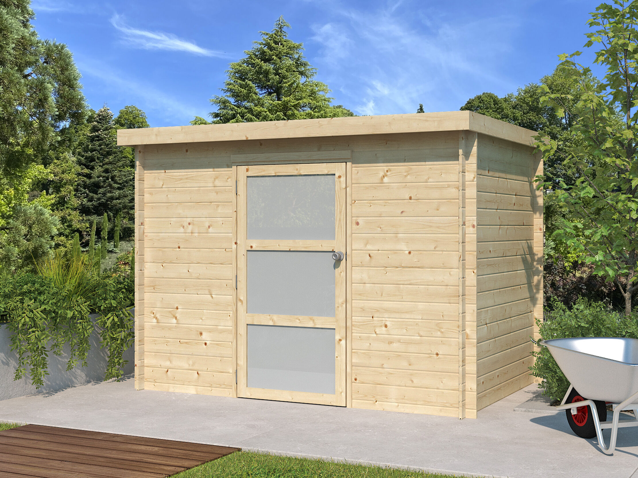 Gerätehaus Modell Nyborg 4,64 m² | 3x2m