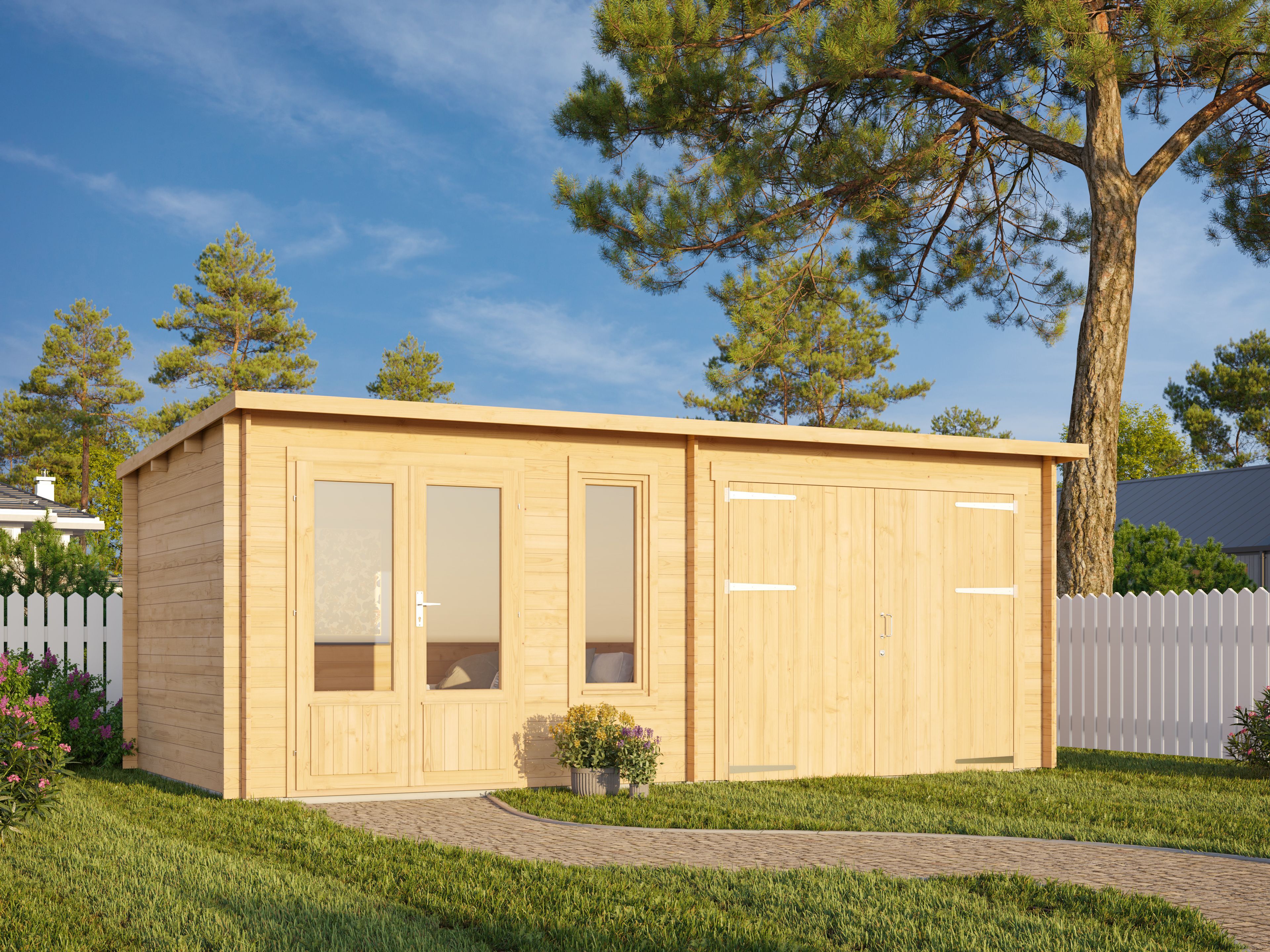 Fjordholz Holzgartenhaus Modell Gardenstore 28 B | 4x3m