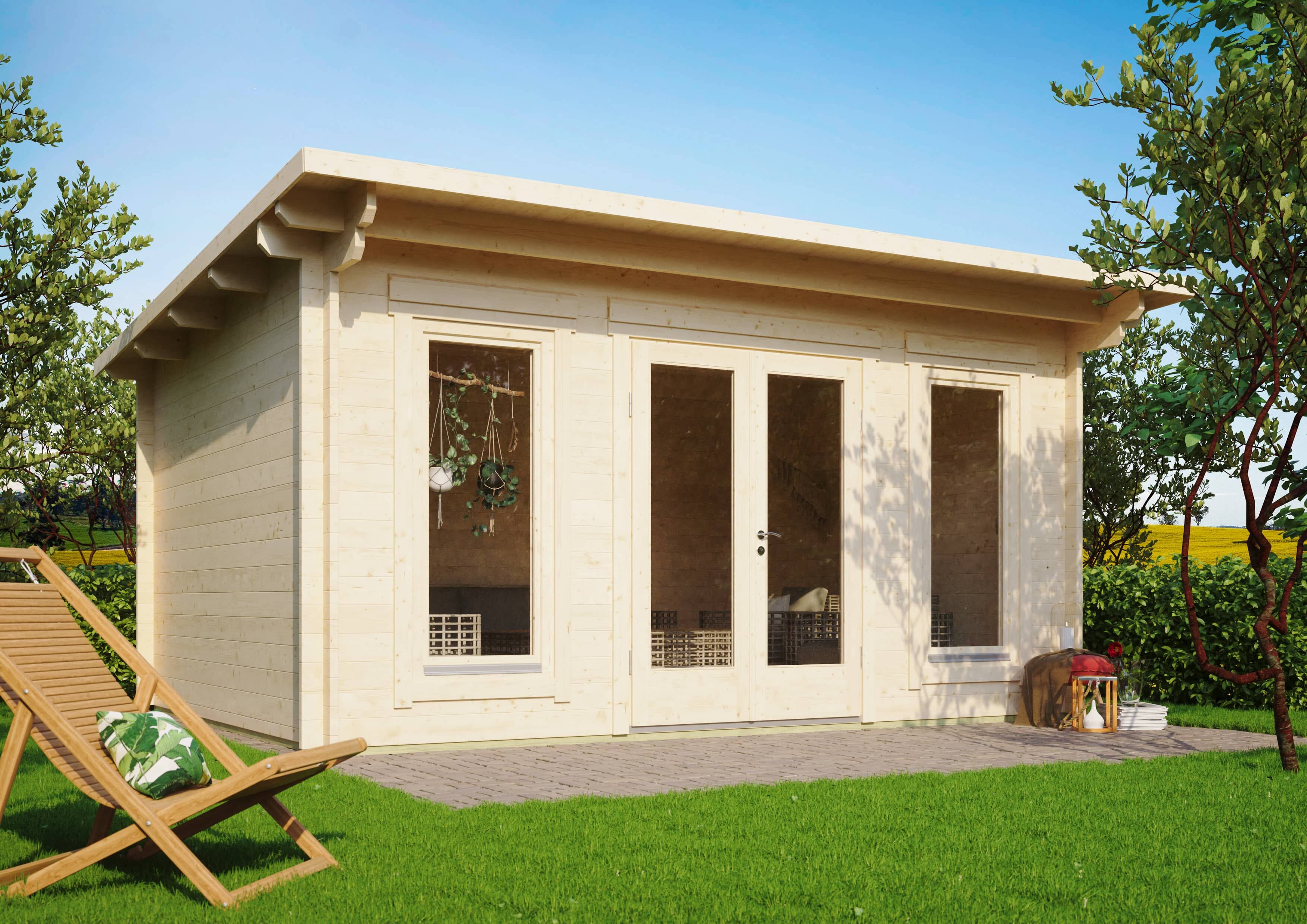 Fjordholz Holzgartenhaus Modell Jacob 44 E | 5x4m
