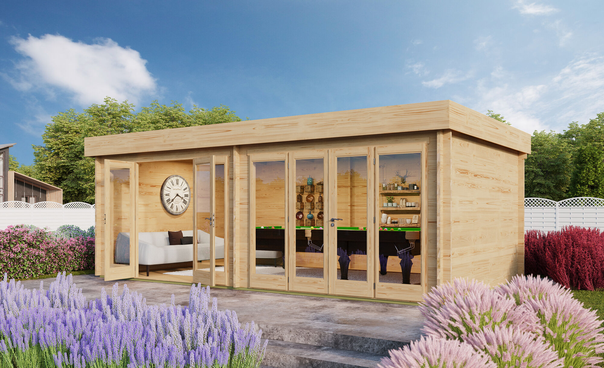 Fjordholz Holzgartenhaus Modell Kevin 70